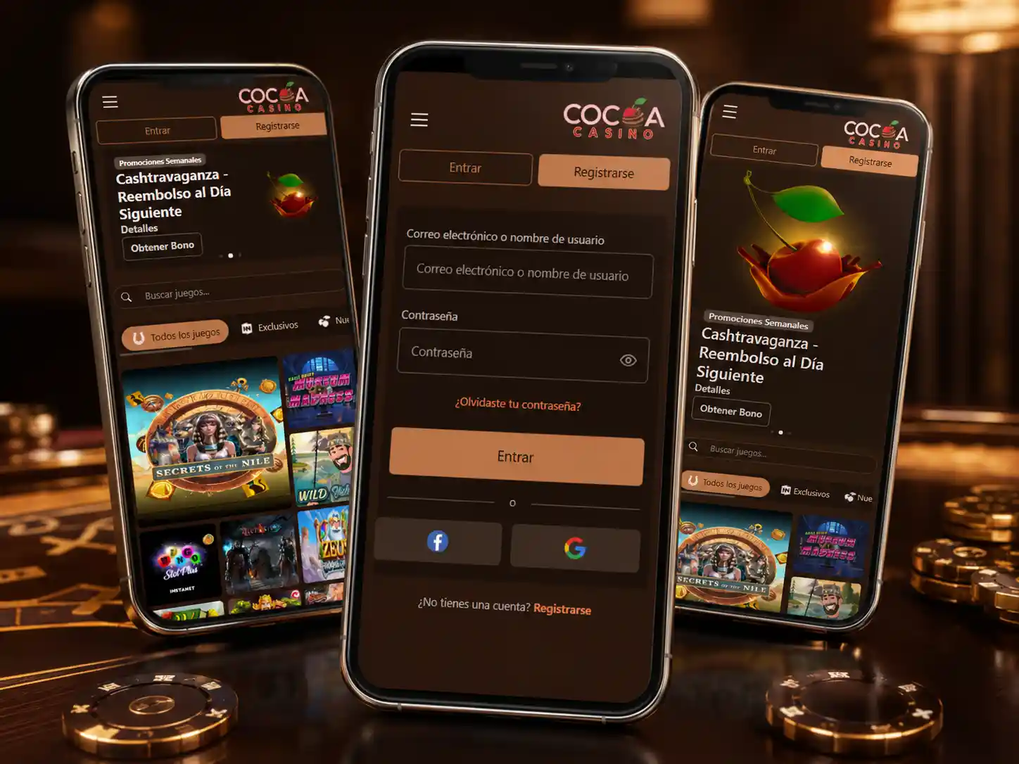 Cocoa Casino Mobile App